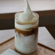 아이스크림 라떼 메뉴 사진(네이버)