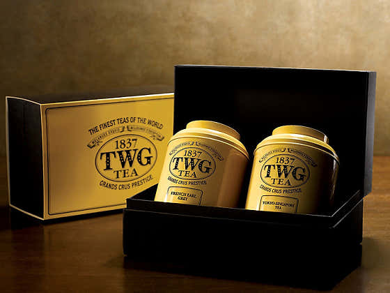 TWG 블랙티 / 크림 카라멜 메뉴 사진(네이버)