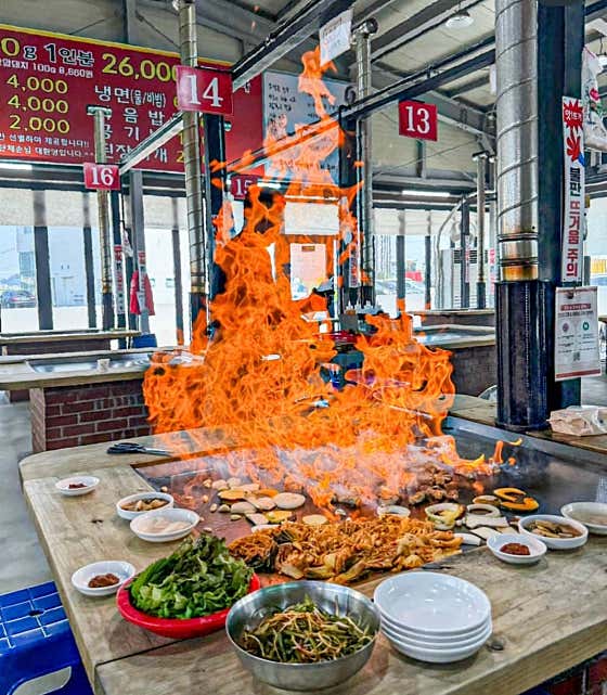당구대통철판삼겹살 명지점