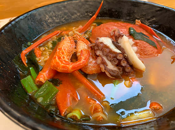 새게탕면 메뉴 사진(네이버)
