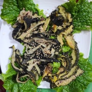 군소 굴맹이 메뉴 사진(네이버)