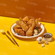 마늘통닭 메뉴 사진(네이버)