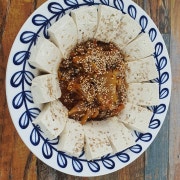 두부김치 메뉴 사진(네이버)