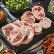 숯불 족차돌 메뉴 사진(네이버)