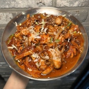 숯불 불쭈꾸미 메뉴 사진(네이버)