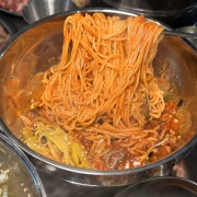 비빔가락국수 메뉴 사진(네이버)