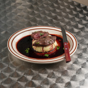 Beef steak 메뉴 사진(네이버)
