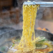 해물라면 메뉴 사진(네이버)