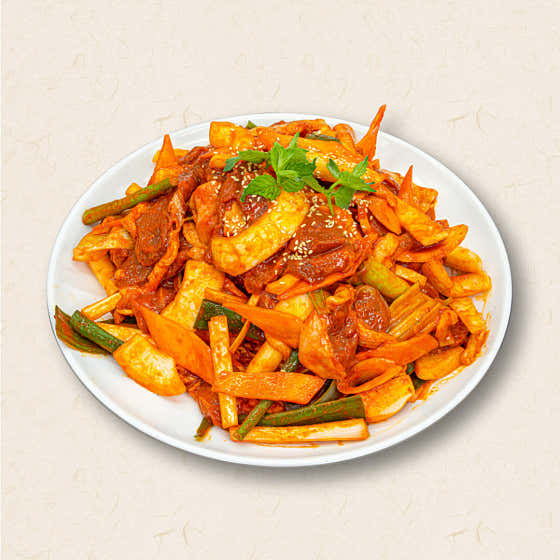 생오리 주물럭 한마리, 800g 메뉴 사진(네이버)