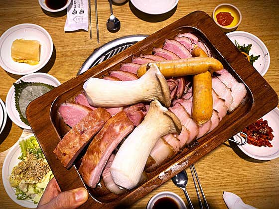 모둠세트(1인) 메뉴 사진(네이버)