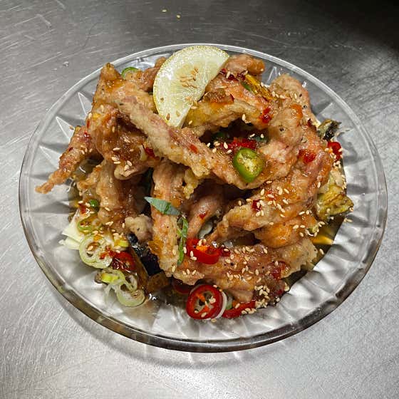 (도쿠)닭목살유린기 메뉴 사진(네이버)