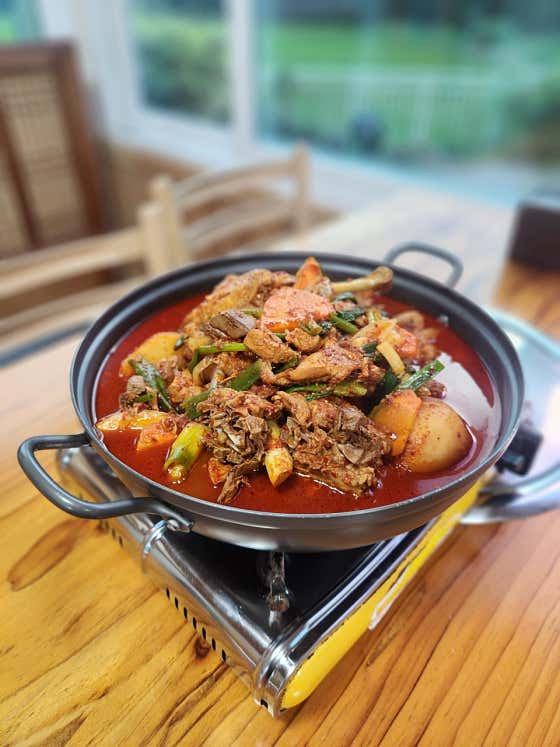 닭볶음탕 메뉴 사진(네이버)