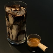 솔드아웃블랙빈라떼 메뉴 사진(네이버)