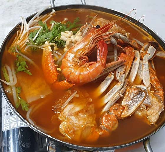 꽃게탕 메뉴 사진(네이버)