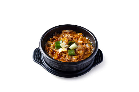 뚝배기 김치제육 메뉴 사진(네이버)