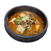 1인-고기듬뿍 시래기 된장찌개 메뉴 사진(네이버)