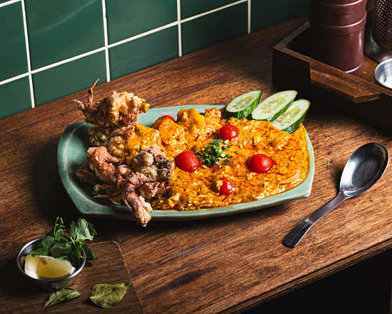 뿌팟퐁커리 메뉴 사진(네이버)