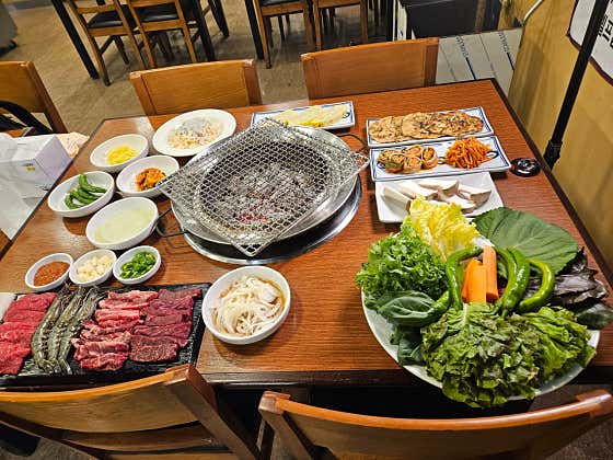 장어한우서서갈비무한뷔페 메뉴 사진(네이버)