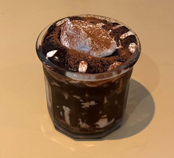다크초코크림라떼 메뉴 사진(네이버)