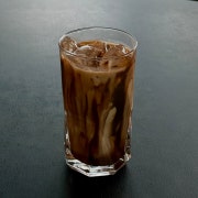 블랙리얼초코라떼 메뉴 사진(네이버)