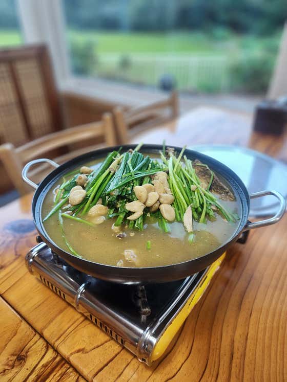 옻나무백숙 메뉴 사진(네이버)