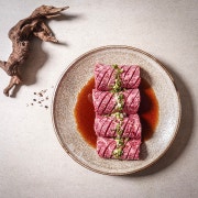 한우 1++ 양념구이(150g) 메뉴 사진(네이버)