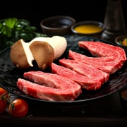 🥩한우 새우살 (100g) 메뉴 사진(네이버)