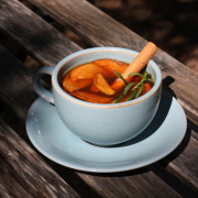 사과계피차 메뉴 사진(네이버)