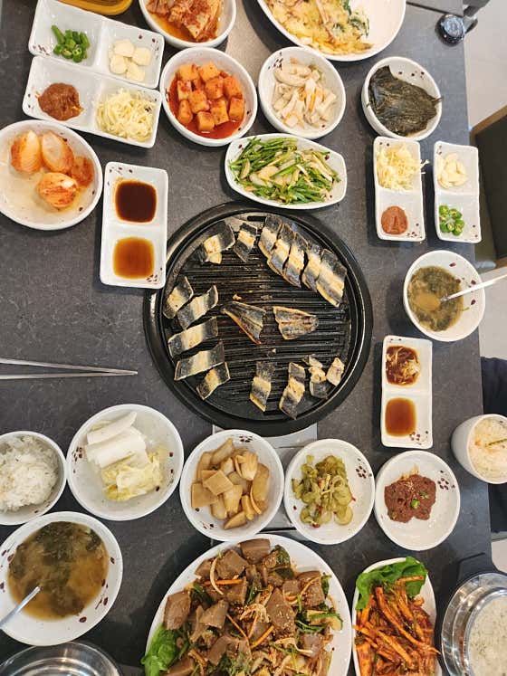 참숯불장어 소금구이 메뉴 사진(네이버)