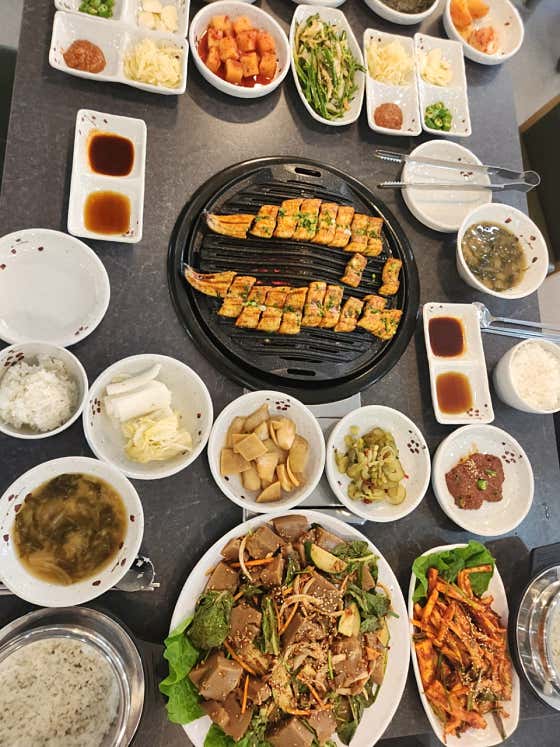 참숯불양념구이 메뉴 사진(네이버)