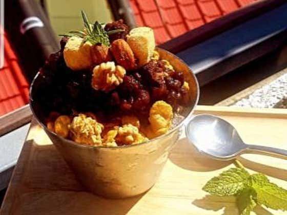 몽마르다팥빙수 메뉴 사진(네이버)