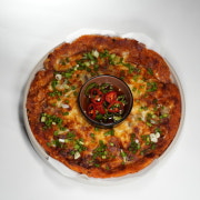 김치 불고기 치즈전 메뉴 사진(네이버)