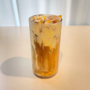 초당옥수수라떼 메뉴 사진(네이버)