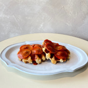 페파로니 와플 (사장님추천) 메뉴 사진(네이버)