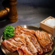 수제돼지갈비 메뉴 사진(네이버)