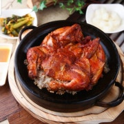 누릉지통닭 메뉴 사진(네이버)