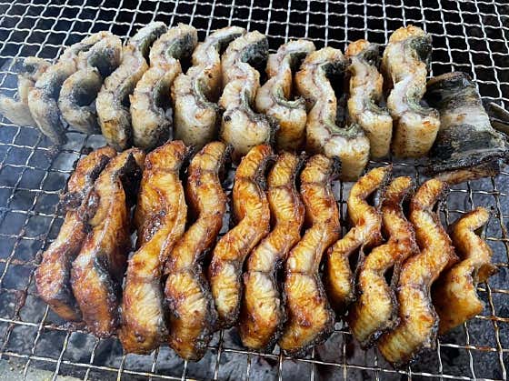 장어숯불구이1kg 메뉴 사진(네이버)