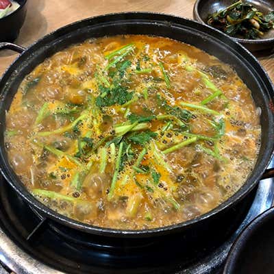 시래기어죽탕 메뉴 사진(네이버)