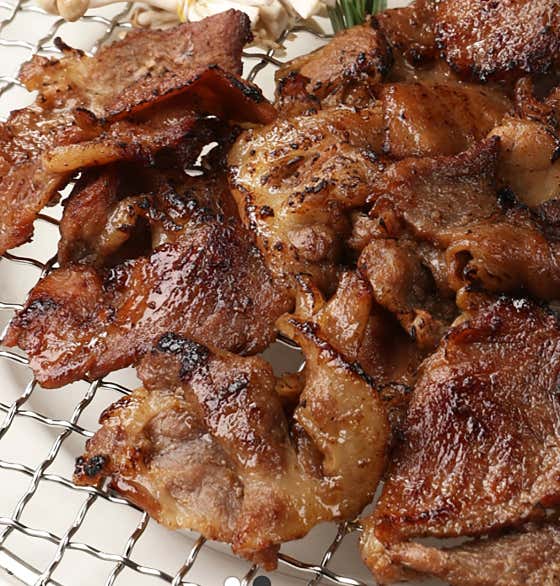 북성로 숯불 석쇠불고기 (소) 메뉴 사진(네이버)