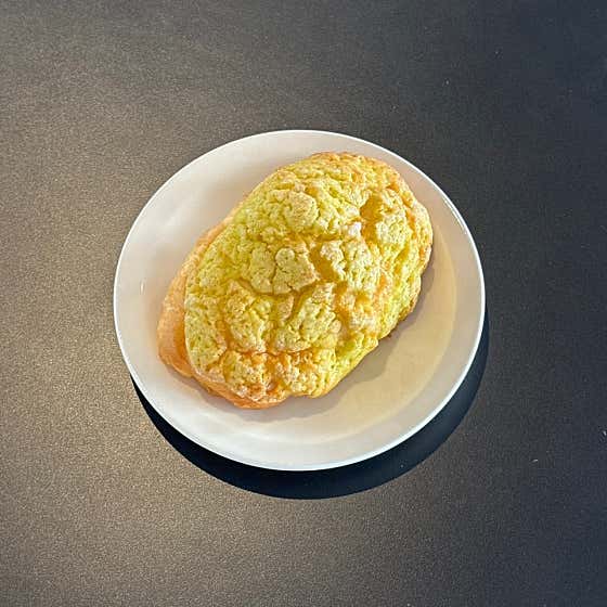 멜론 소금빵 메뉴 사진(네이버)