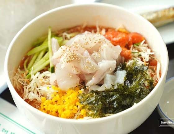물회 메뉴 사진(네이버)