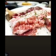 고지방꽃삼겹 메뉴 사진(네이버)