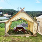 셀프바베큐장 4인텐트 4시간 메뉴 사진(네이버)