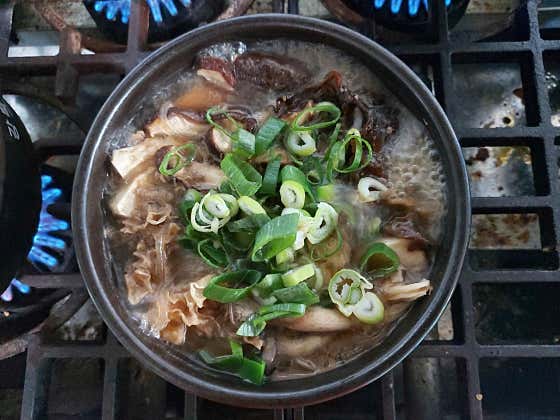 버섯뚝배기 메뉴 사진(네이버)