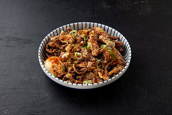 닭껍질 가라아게 메뉴 사진(네이버)