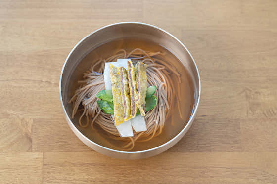 육전메밀막국수 물/비빔/들기름 메뉴 사진(네이버)