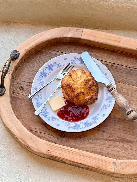 Butter Scone + jam 메뉴 사진(네이버)