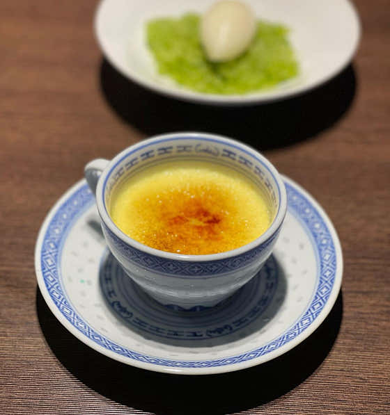 밤 크림 브륄레 메뉴 사진(네이버)