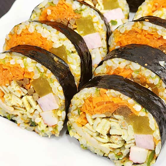 땡초김밥 메뉴 사진(네이버)
