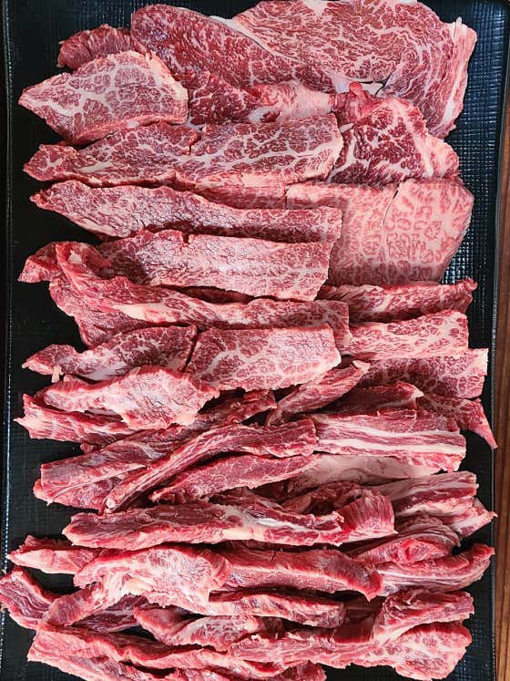 명품실속 1kg 메뉴 사진(네이버)